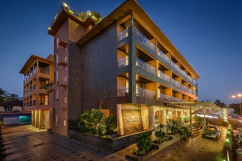 Hotel Acacia Goa à Sinquerim Extérieur photo